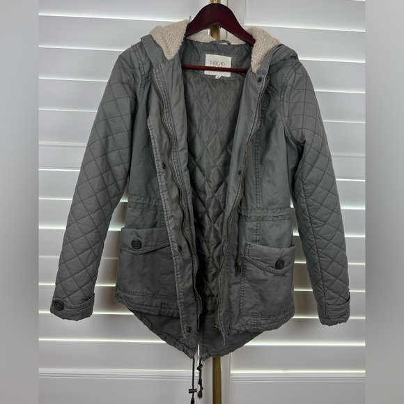 Sage Utility Coat/Jacket Sz M, by Thread & Supply - Picture 5 of 6